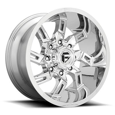 FUEL Off-Road D746 Lockdown Wheel, 20x9 With 5 On 5.5 Bolt Pattern - Chrome - D7462090B450