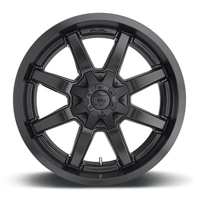 FUEL Off-Road Maverick D436 Wheel, 18x9 With 8 On 180 Bolt Pattern - Satin Black - D43618901857