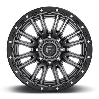 FUEL Off-Road Rebel 8 D680 Wheel, 22x12 With 8 On 6.5 Bolt Pattern - Anthracite / Black - D68022208247