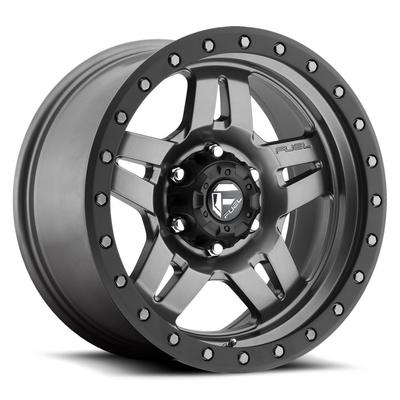 FUEL Off-Road Anza D558 Wheel, 20x9 With 8 On 170 Bolt Pattern - Matte Anthracite - D55820901750
