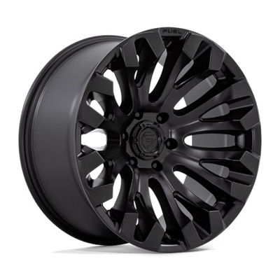 D831 Quake Wheel, 20x9 with 5 on 5.5 Bolt Pattern - Blackout - FUEL Off-Road D8312090B450