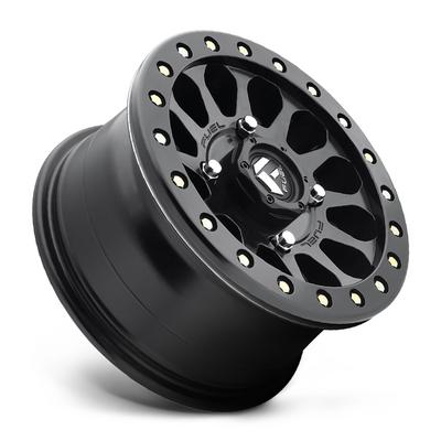 Fuel Off-Road Vector D920 Beadlock Wheel, 15x7 With 4 On 156 Bolt Pattern - Black - D9201570A545