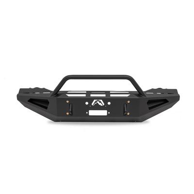 Fab Fours Red Steel Front Bumper (Black) - DR03-RS1062-1
