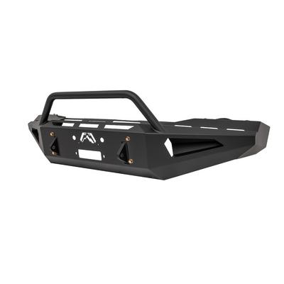 Fab Fours Red Steel Front Bumper (Black) - DR03-RS1062-1