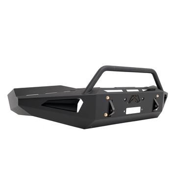 Fab Fours Red Steel Front Bumper With Pre-Runner Guard (Black) - DR06-RS1162-1