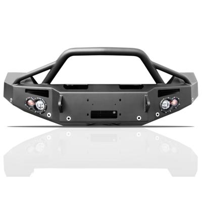 Fab Fours Premium Front Bumper With Pre-Runner Guard (Black) - DR13-F2952-1