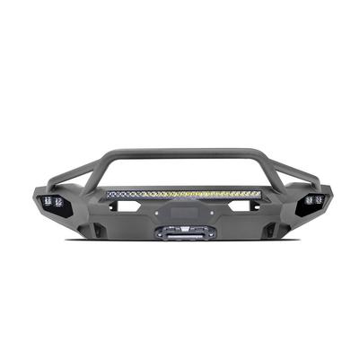 Fab Fours Matrix Front Bumper With Pre-Runner Guard (Bare) - FF17-X4352-B