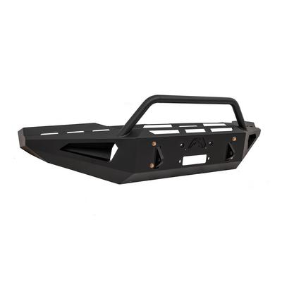 Fab Fours Red Steel Front Bumper (Black) - TT07-RS1862-1
