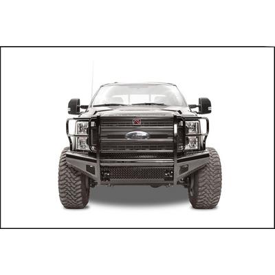 Fab Fours Replacement Front Bumper With Full Guard (Black) - FS17-S4160-1