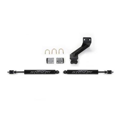 Fabtech Dual Stealth Series Opposing Style Steering Stabilizer Kit - FTS8047