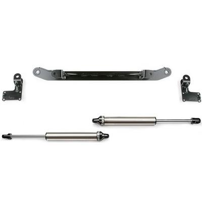 UPC 674866095496 product image for Fabtech Dirt Logic 2.25 Stainless Steel Steering Stabilizer Kit - FTS850002 | upcitemdb.com