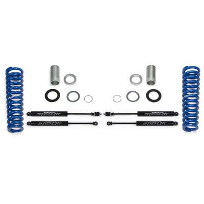 Image of Fabtech 0-2.5" Front Basic Adjustable Coilover System with Rear Stealth Shocks - K7012M