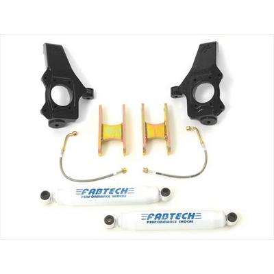 Fabtech 3 Inch Spindle Lift Kit with Rear Performance Shocks - K1013