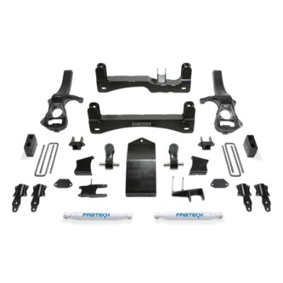 Fabtech 4 Inch Basic Lift System With Performance Rear Shocks - K1136