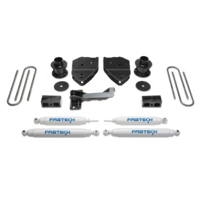 Fabtech 4 Inch Budget System with Performance Shocks - K2213