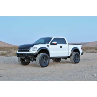 Fabtech Ford Raptor Uniball Billet Upper Control Arm Set With Front Dirt Logic 3.0 Resi Coilovers And Rear Dirt Logic 3.0 Resi Shocks - K2348DL