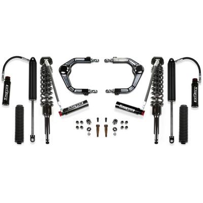 Fabtech Aluminum Uniball Upper Control Arms With Front Dirt Logic 3.0 Resi Coilovers & Rear Dirt Logic 3.0 Smooth Body Shocks - K2358DL