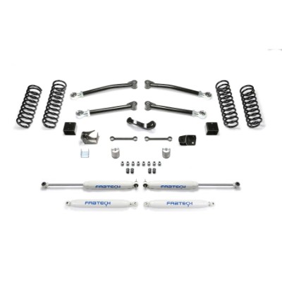Fabtech 3 Inch Trail System with Performance Shocks - K4090