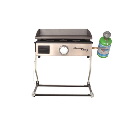 Flame King Flat Top Portable Propane Griddle - YSNFM-HT-100