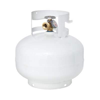Flame King 11 Pound Propane Tank Cylinder Squatty With Type 1 OPD Valve W/OPD - YSN11SQT