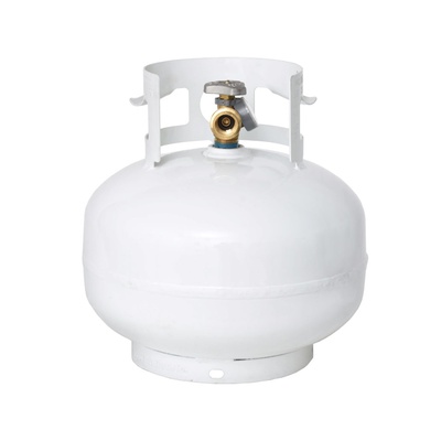 Flame King 11 Pound Propane Tank Cylinder Squatty With Type 1 OPD Valve W/OPD - YSN11SQT