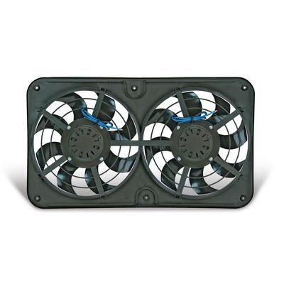 Flex-A-Lite Dual 12 X-Treme S-Blade Electric Fans With Variable Speed Controller - 105308