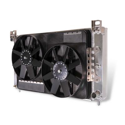 Flex-A-Lite Extruded Core Radiator With Dual Electric Fans - 113757