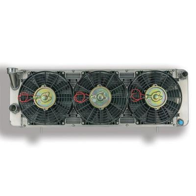Flex-A-Lite Extruded Core Radiator With Triple Electric Fans - 119151