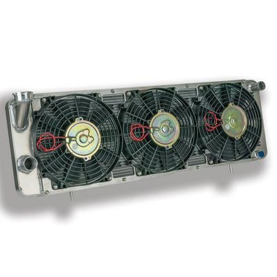 Flex-A-Lite Extruded Core Radiator With Triple Electric Fans - 119151
