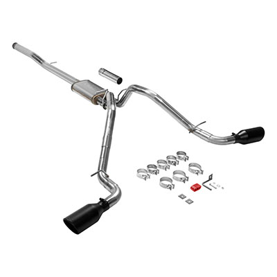 Flowmaster Flowfx Cat-Back Exhaust System With Black Tips- 717869