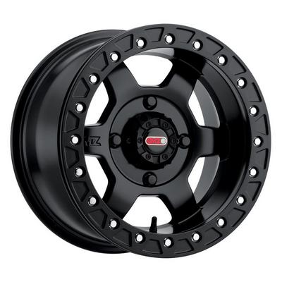 GMZ Race Products 803 Casino Beadlock Wheel, 15x8 With 4 On 156 Bolt Pattern - Black - GZ80358046544B