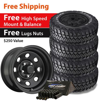 Goodyear Wrangler MT/R with Kevlar  and Trail Master TM5 15x8  Wheel Package - TIREPKG125 