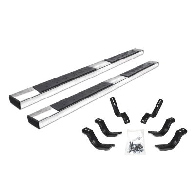 Go Rhino 6 Inch OE Xtreme Complete Side Steps Kit - 6862418087PS