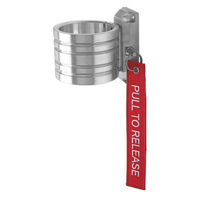 Image of H3R Performance Band Clamp for 1 - 1.4 lb Fire Extinguishers (Polished) - BB100P