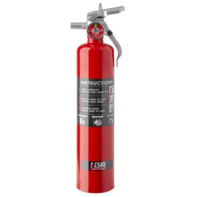 Image of H3R Performance 2.5 lb. MaxOut Dry Chemical Fire Extinguisher (Red) - MX250R