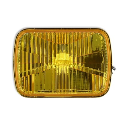 Holley 5 X 7 Rectangle Retrobright LED Headlight (Yellow) - LFRB110