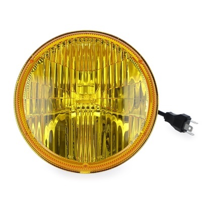 Holley 7 Round Retrobright LED Headlight (Yellow) - LFRB115