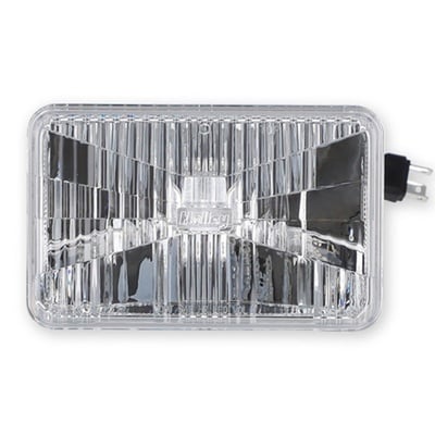 Holley 4 X 6 Rectangle Retrobright LED Headlight - Modern White (5700K) - LFRB140