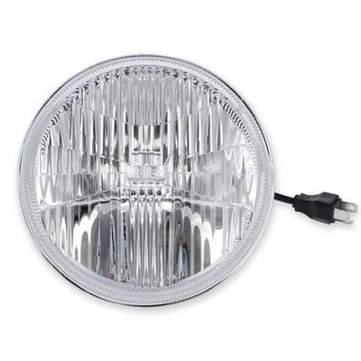 Holley 7 Round Retrobright LED Headlight - Modern White (5700K) - LFRB155