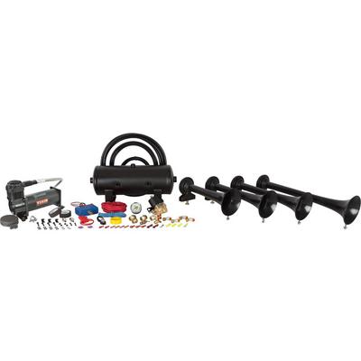 HornBlasters Conductor's Special 244 Nightmare Edition Train Horn Kit (Black) - HK-S4-244K