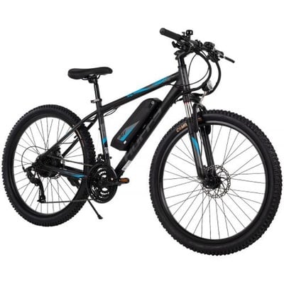 Huffy Transic+ Adult Electric Mountain Bike (Black) - E4880