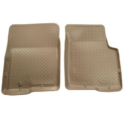 Husky Classic Style Floor Liners - Front (Tan) - 33753