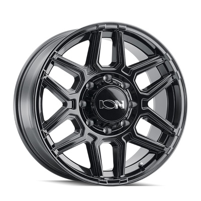 Ion 146 Wheel, 17x9 With 8 On 165.1 Bolt Pattern - Gloss Black - 146-7981GB