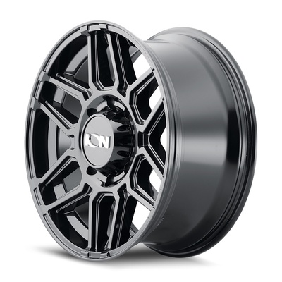 Ion 146 Wheel, 20x10 With 8 On 165.1 Bolt Pattern - Gloss Black - 146-2181GB19