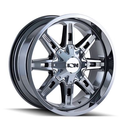 Ion 184 Wheel, 20x9 With 5 On 139.7/150 Bolt Pattern - Chrome - 184-2997C