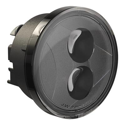 JW Speaker 239 J2 Series 3.5 Round LED Front Turn Signals (Smoked) - 0346503