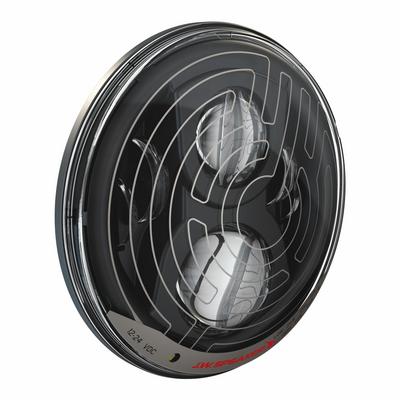JW Speaker Heated 8700 Evo 2 Dual Burn 7 Headlight (Black Bezel) - 0556281