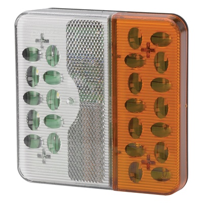JW Speaker 12-24V ECE LED Front Position/Front Turn Signal Light - 0341711