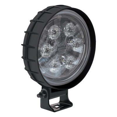 JW Speaker 12-24V LED Heated Amber Work Light With Flood Beam Pattern - 1403491