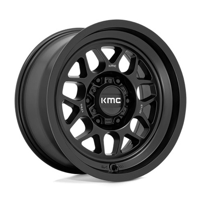 KMC KM725 Terra Wheel, 17x8.5 With 6 On 120 Bolt Pattern - Satin Black - KM725MX17857700